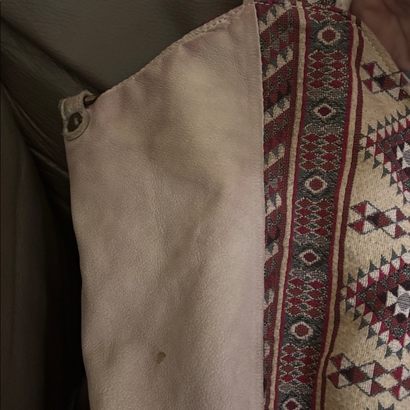 FREE PEOPLE LEATHER & FABRIC BAG - Picture 3 of 5